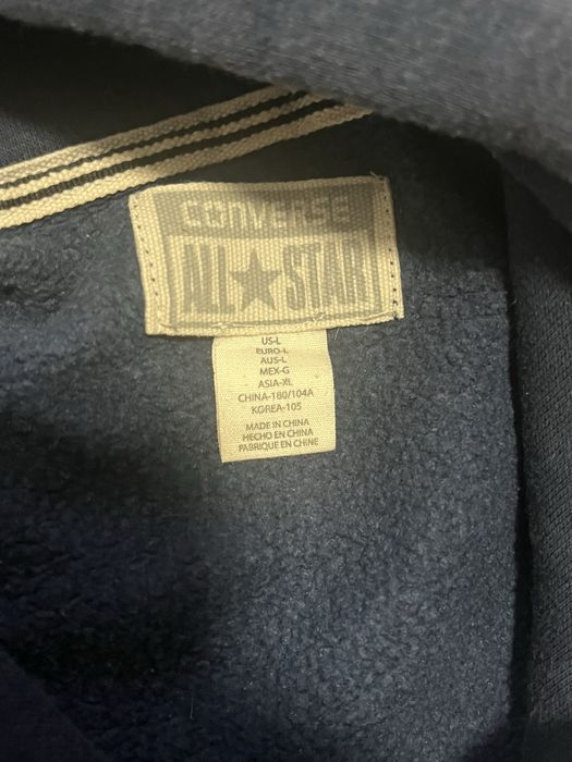 Bluza granatowa marki converse, rozmiar L