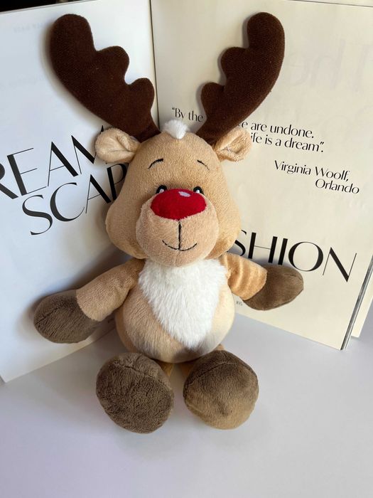 Мягкая игрушка рождественский олень