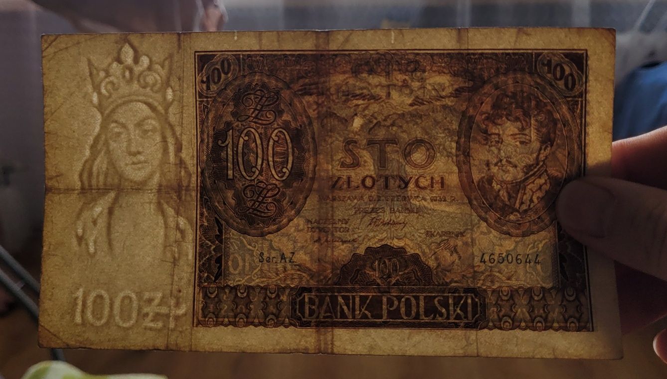 Zestaw Polskich banknotów kolekcjonerskich 7 sztuk
