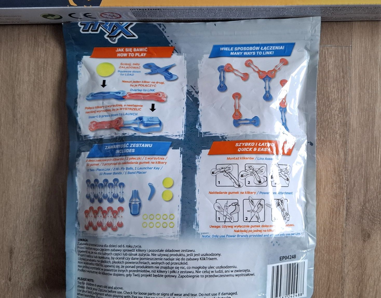Klik Trix 2 zestawy, 48 podwójnych kliketow