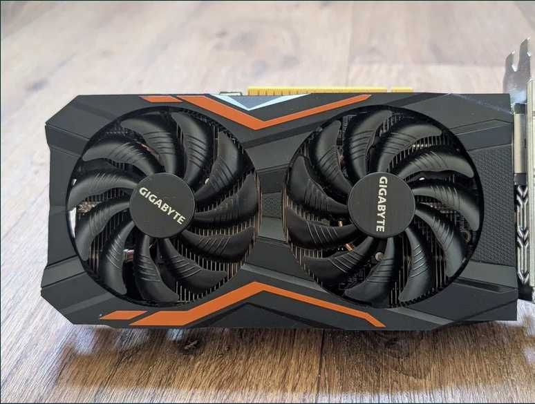 Продам видеокарту Gigabyte GTX 1050Ti 4Gb Gaming G1