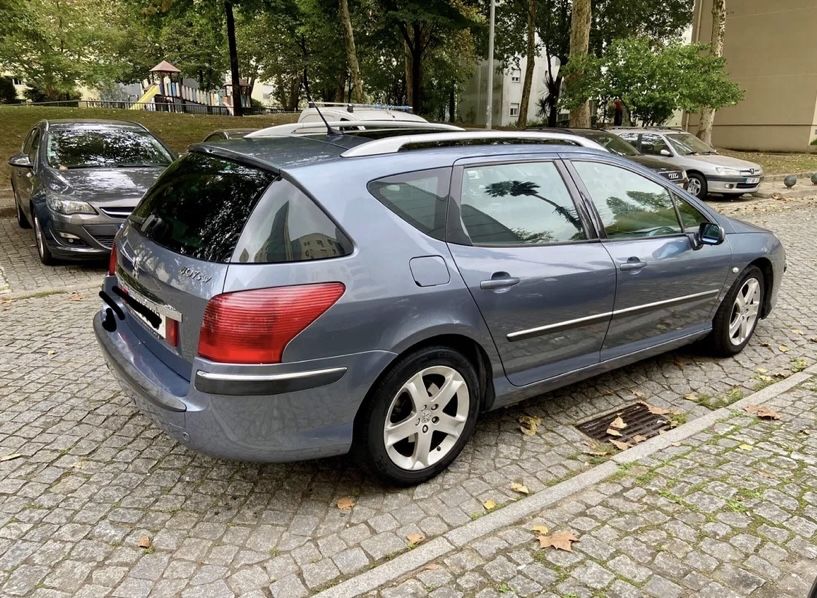 Oportunidade: Carro Peugeot 407 SW 2.0 HDi AUTOMÁTICO/ teto panorâmico