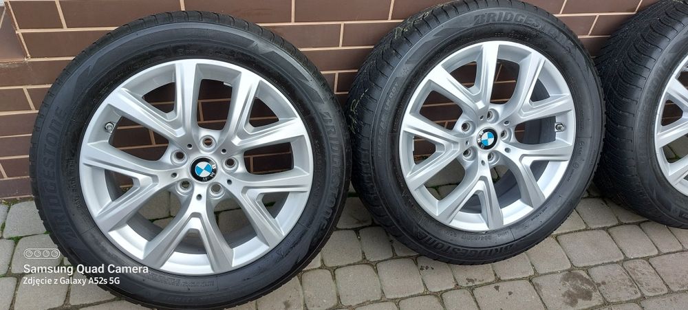 Całe koła Bmw seria X super stan! 5x112 R17 Czujniki ciśnienia!