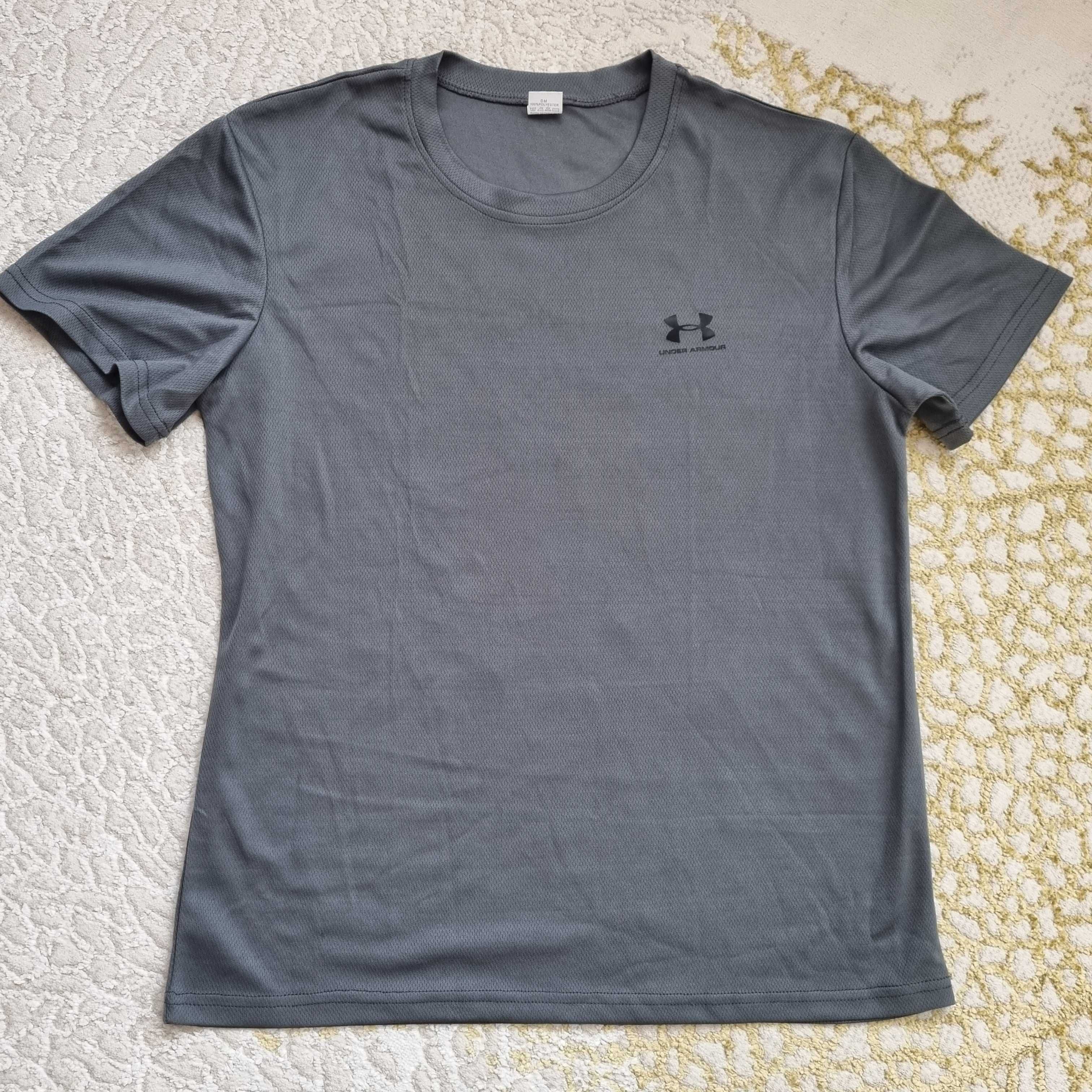 Nowy komplet męski koszulka t-shirt sportowy + spodenki rozmiar M-L