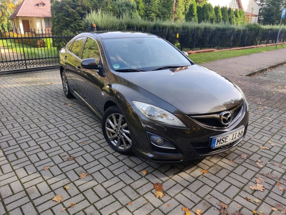 Mazda 6 2.2D*B-xsenon-Nawigacja*Alu*Skóra*O.lakier-Brak-Rdzy