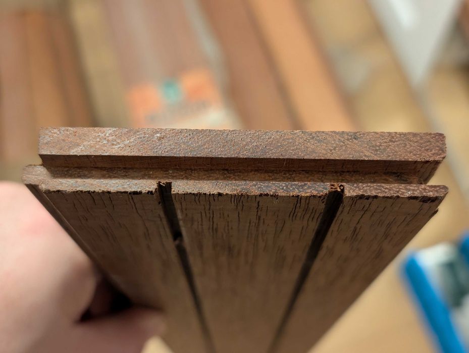 Deski Jatoba 4 m2 (120 x 10 x 1,5 cm) - DLH Drewno