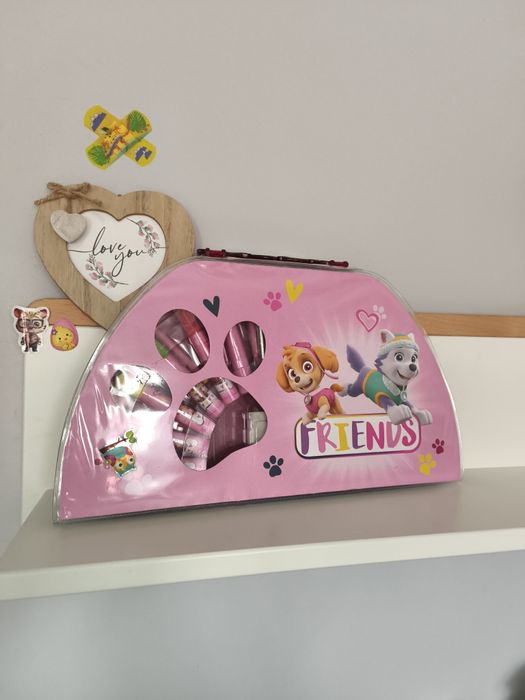 Mega zestaw kreatywny Psi Patrol kredki flamastry