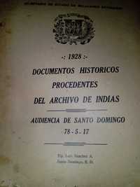 1928 documentos históricos procedentes del archivo de índias