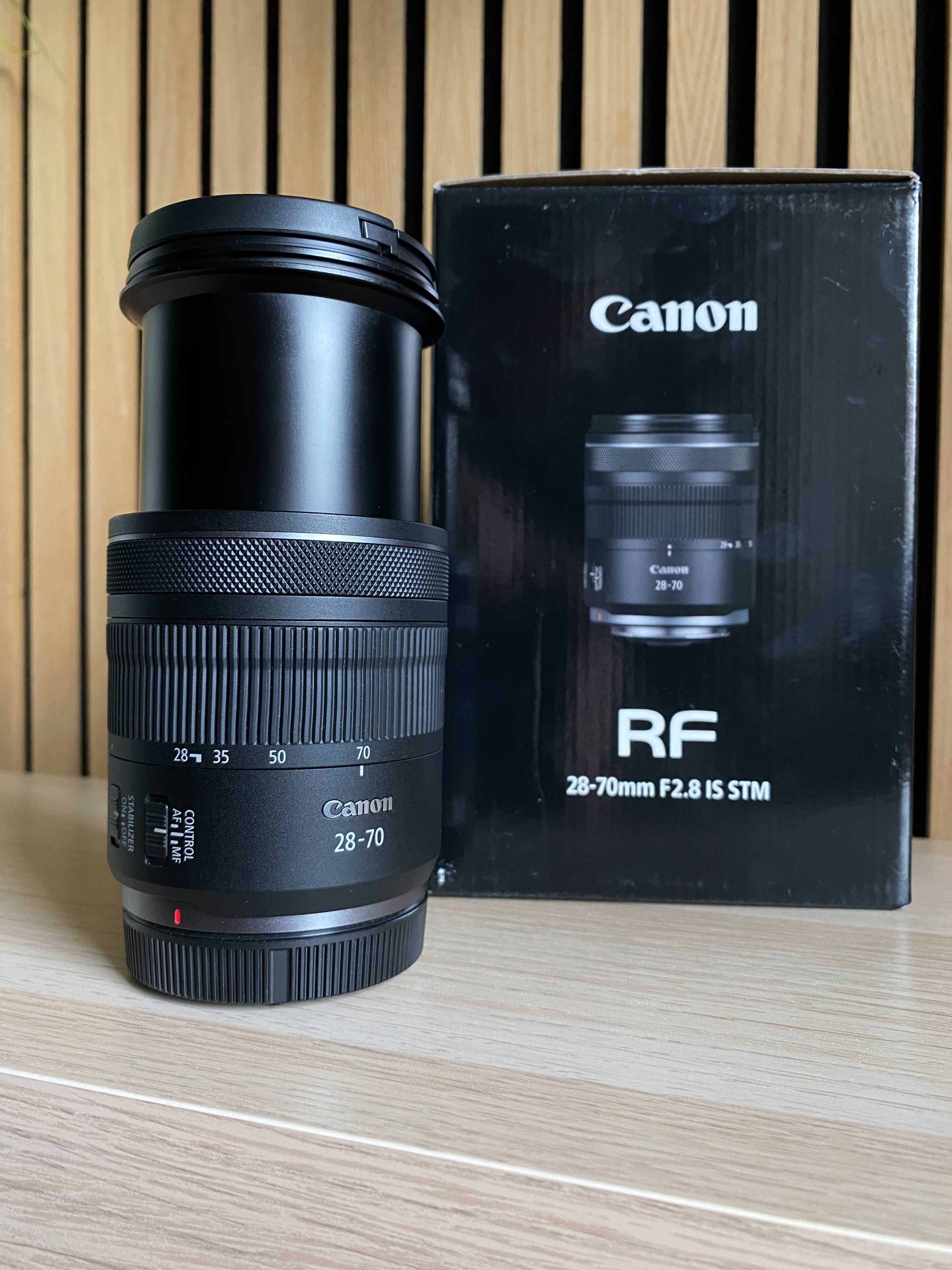 Obiektyw Canon RF 28-70 2.8 gwarancja, jak nowy