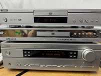 Yamaha HTR-5630RDS, DVD-S540, Bellwood 301A Głośniki Eltax Kino domowe