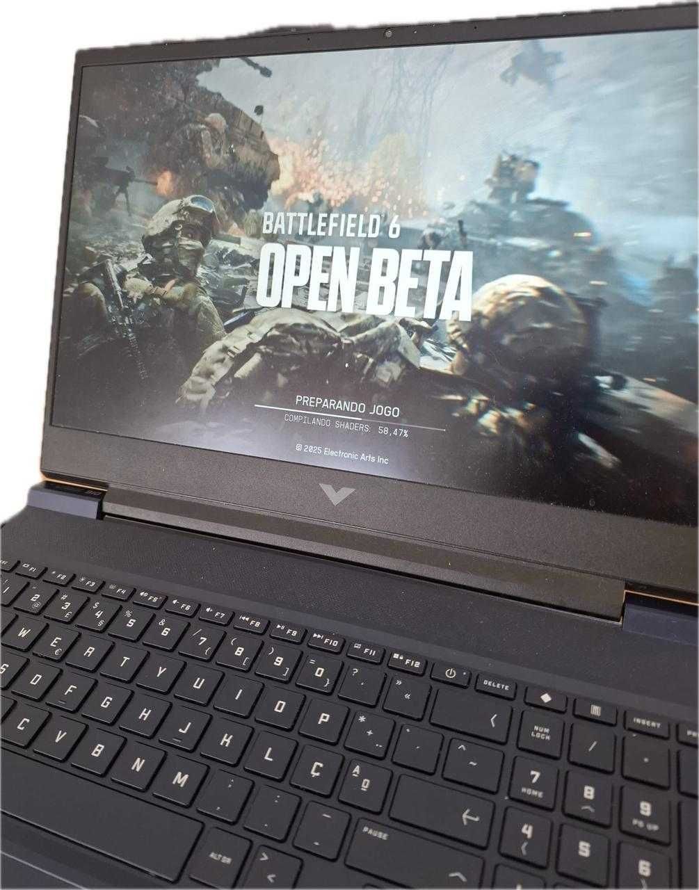 Portátil Victus 32GB RAM - pronto para o Battlefield 6!