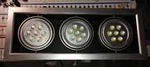 Downlight 3x7w Potrójny.