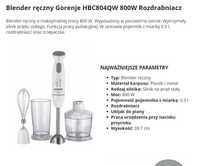 Blender Gorenje HBC804QW 800W Rozdrabniacz