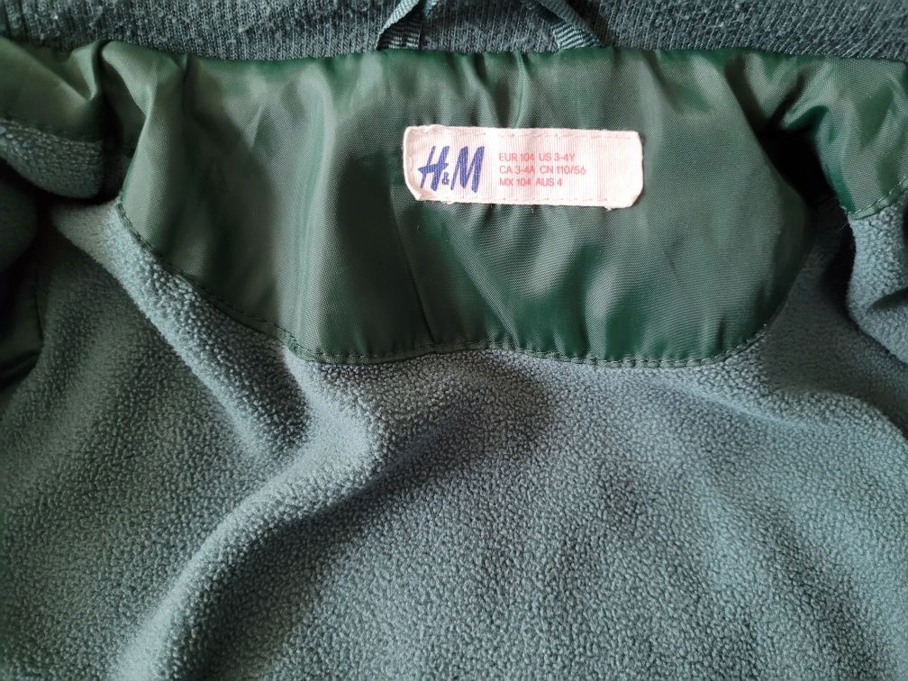 H&M kurtka zimowa 104 chłopiec 3-4 lata