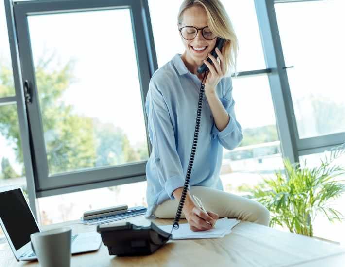 Telefon Stacjonarny Komórka z Wyświetlaczem Prosty Intuicyjny NOWY