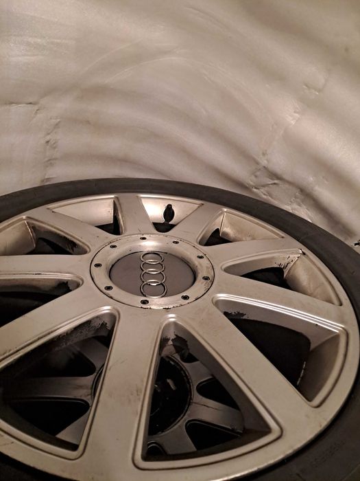 Felgi aluminiowe 17 Audi Vw 4x opony zimowe 225/50/17
