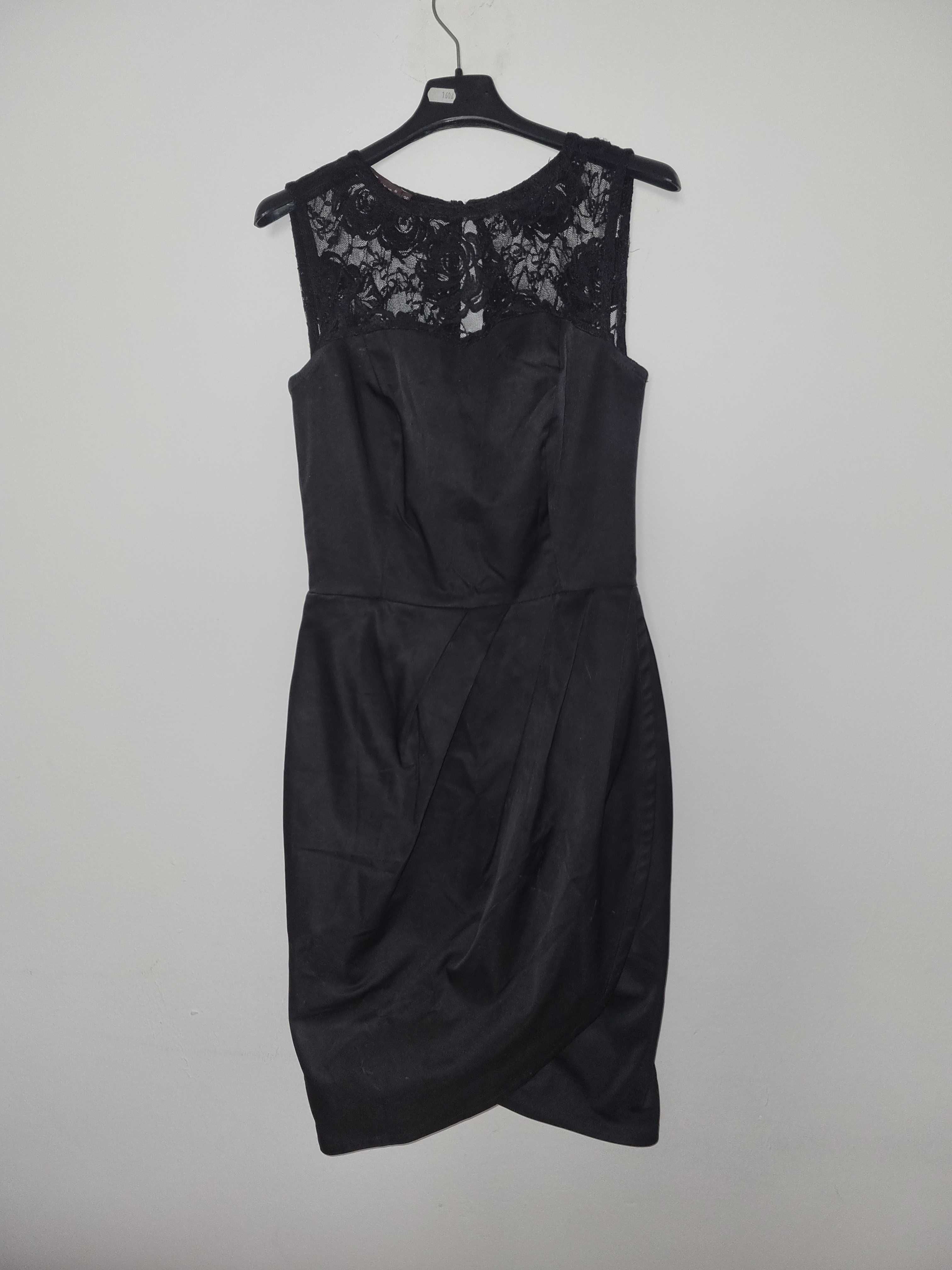 Elegancka sukienka z koronką Feema, rozmiar 36