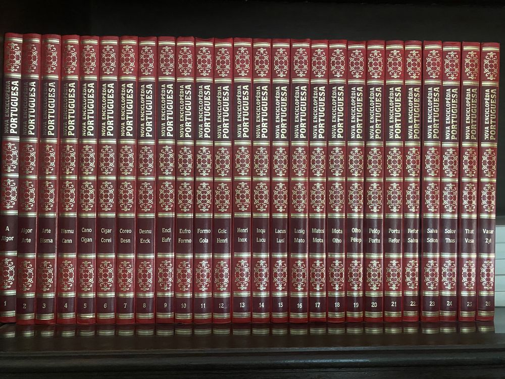 Nova Enciclopédia Portuguesa (1991) 26 volumes