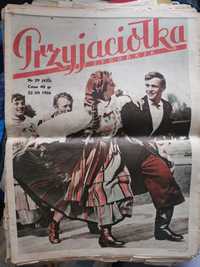 Tygodnik przyjaciółka z roku 1955 oraz 1956