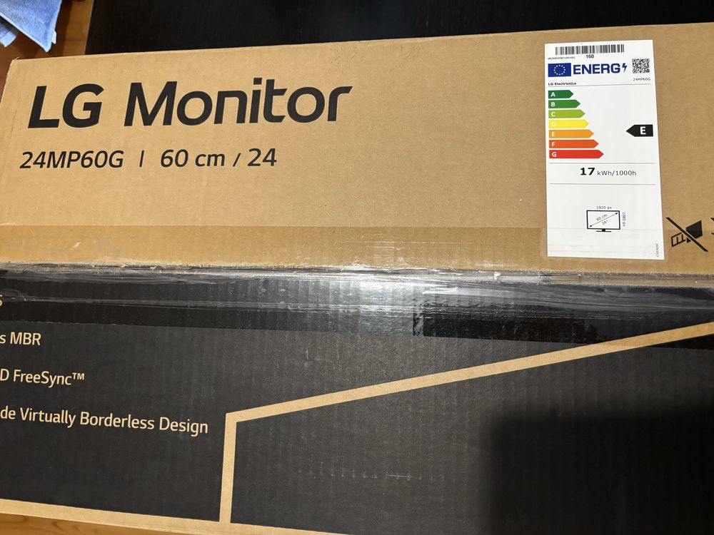 Ecrã IPS Full HD de 24" com AMD FreeSync com defeito na imagem