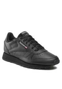 Damskie buty Reebok Classic Leather 38.5 czarne sneakers sneakersy