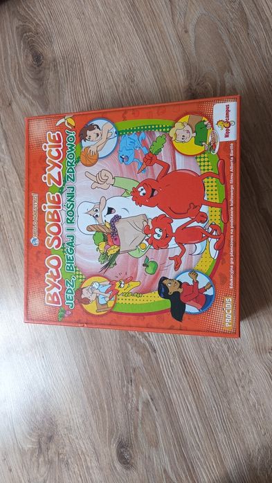 Gra edukacyjna Było sobie życie Jedz,biegaj i rośnij zdrowo, 7+,