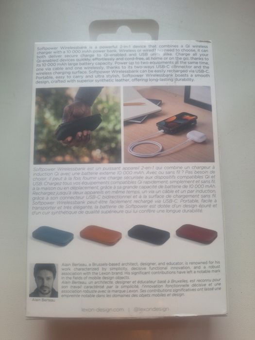 Powerbank Lexon Softpower LL142N 10000mAh Czarny