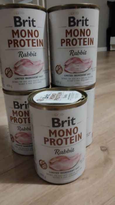 Brit Mono Protein  Rabbit, 5x400g, mokra karma królik 

Wołowina