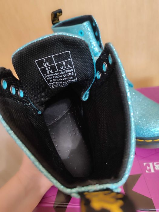 Черевики Dr. Martens розмір 40 - 41 блакитні