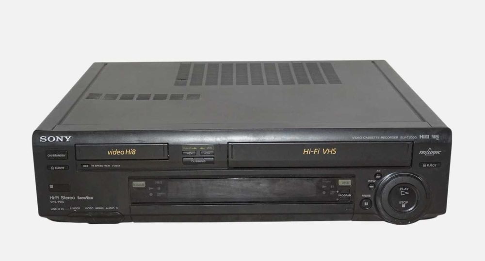SONY SLV-T7000 VHS / VIDEO HI8 AVARIA no elevador do VHS