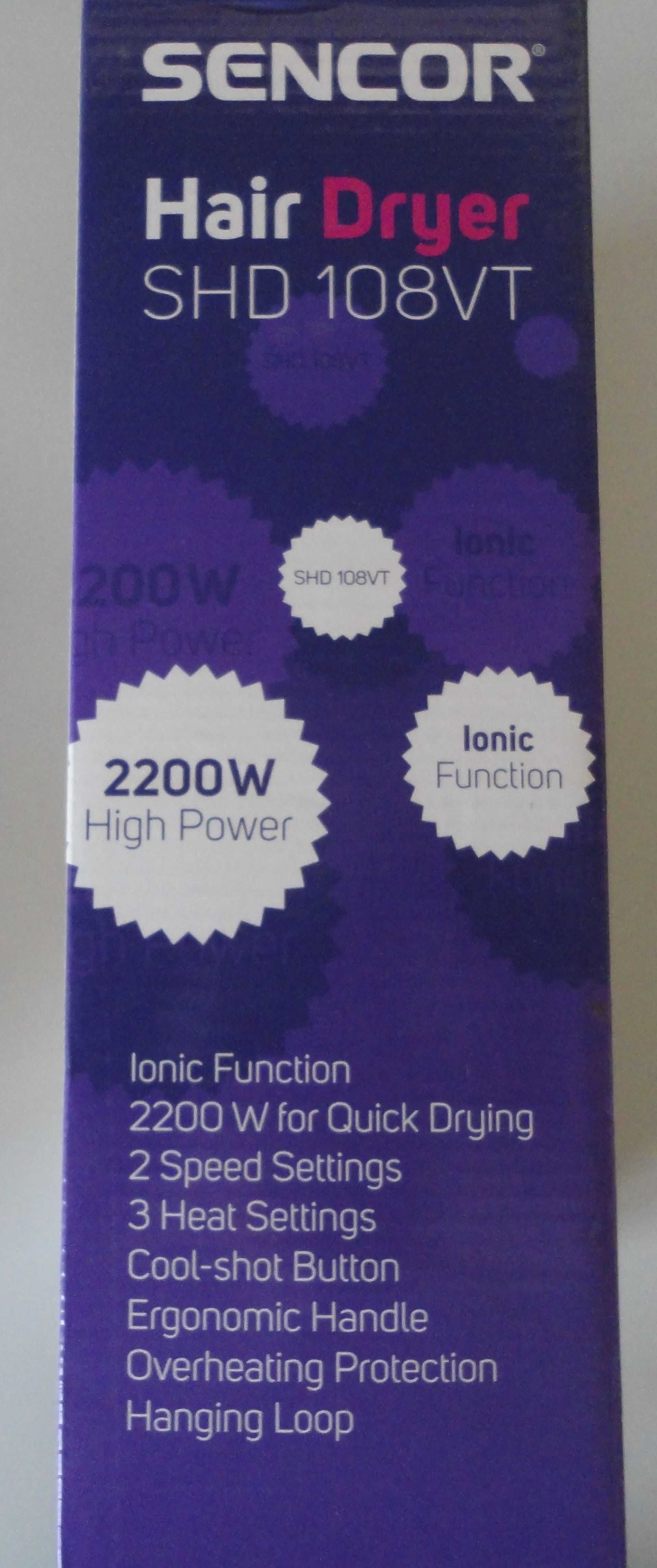 Suszarka do włosów Sencor Hair Dryer SHD 108VT