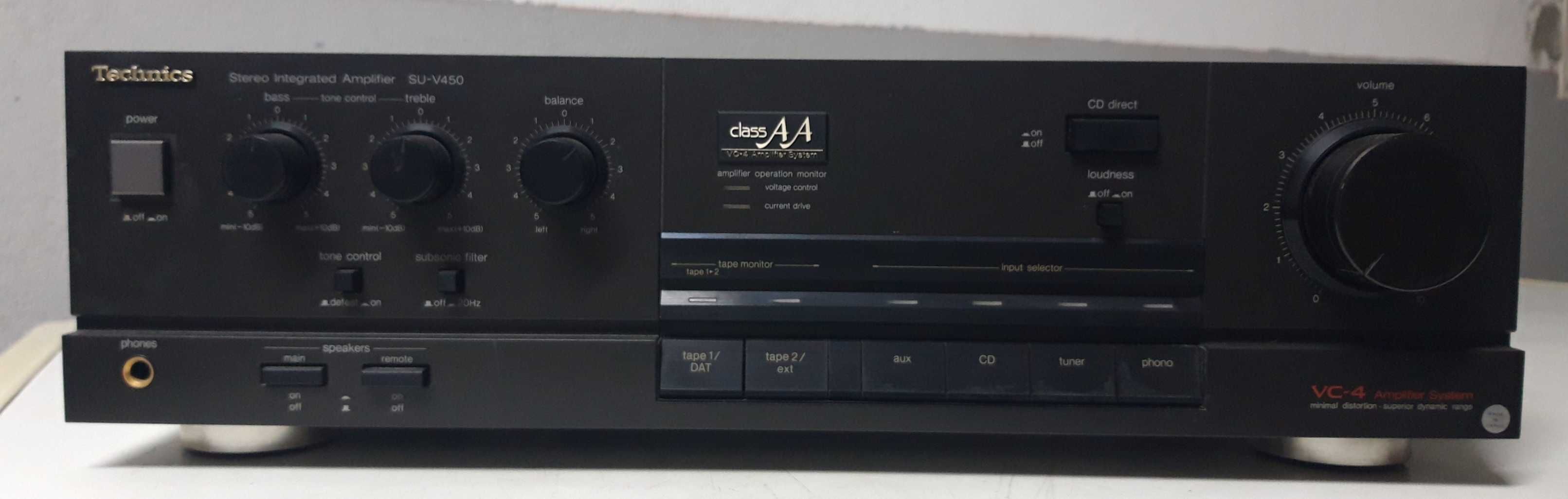 Technics SU-V450, VC4, Class AA, Made in Japan