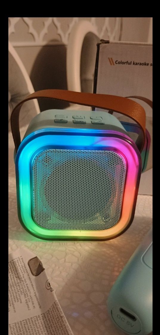 K12 głośnik bluetooth+ dwa mikrofony