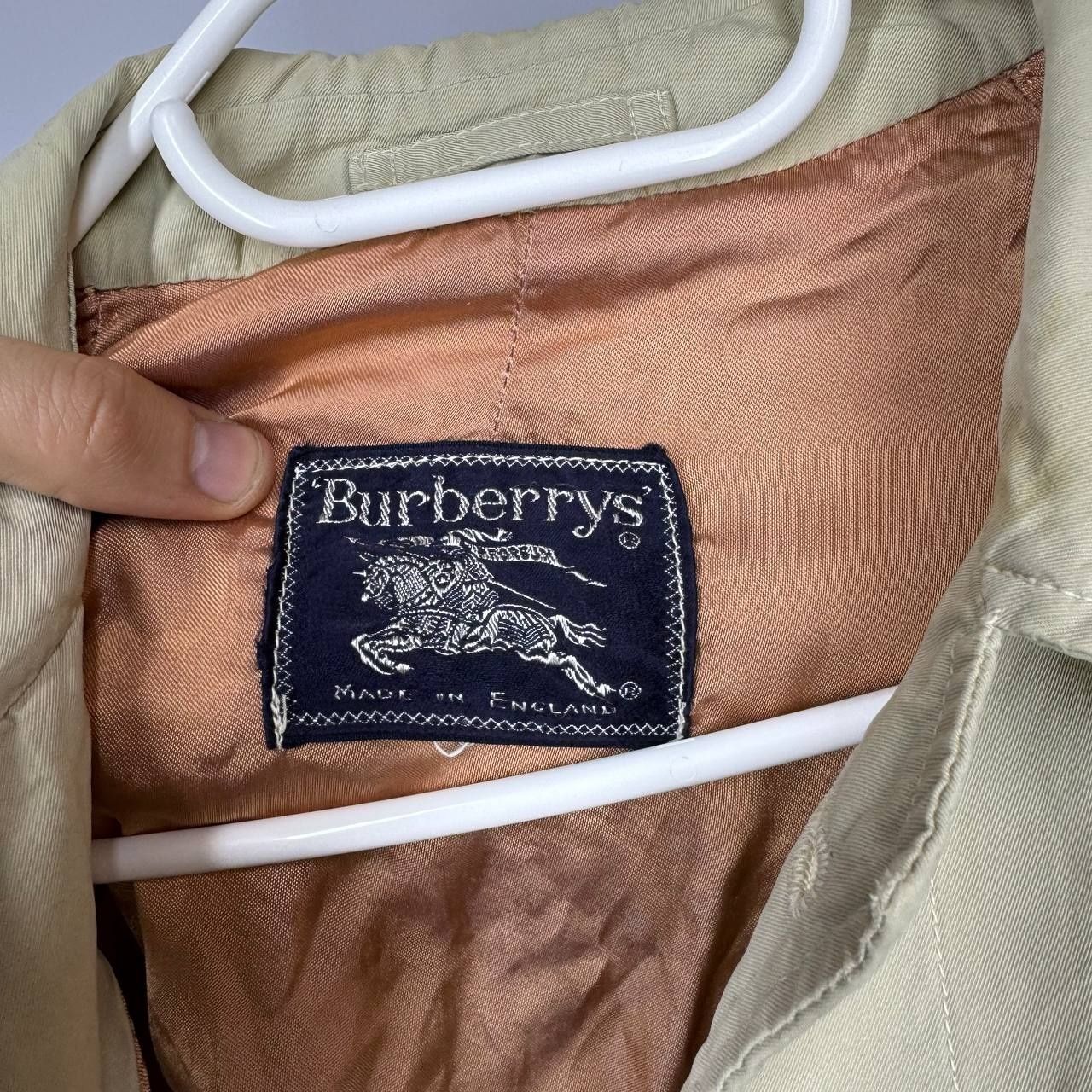 Тренч плащ пальто burberrys vintage в клетку барберіс