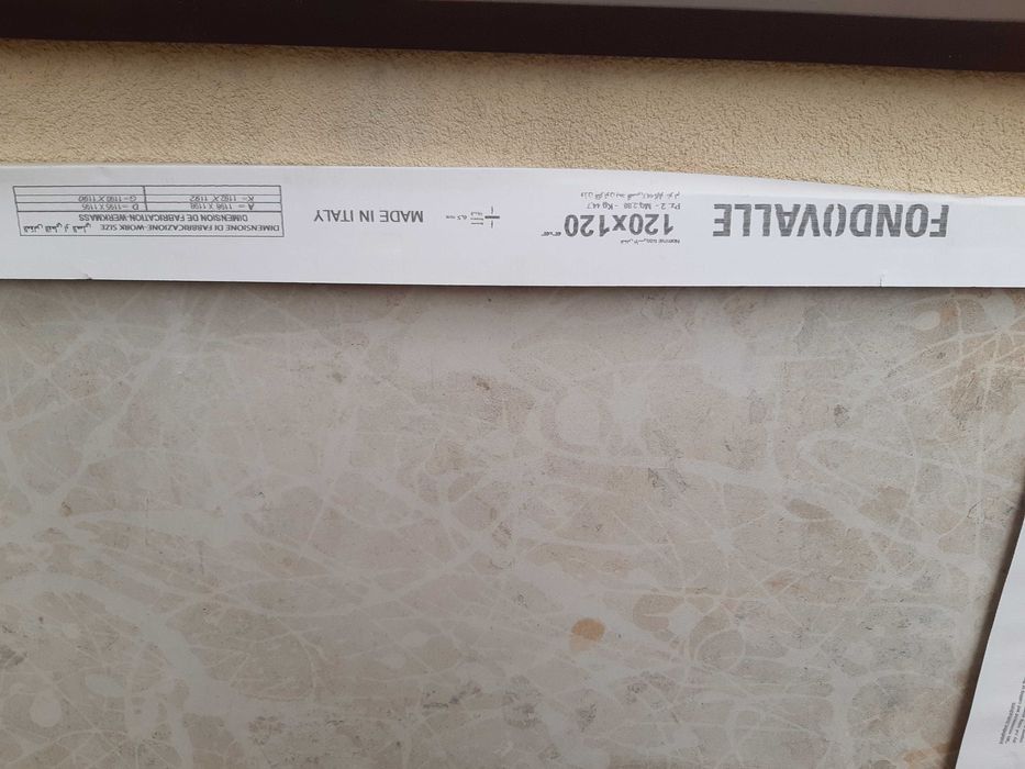 Płytka Włoska ACTION PAINT LIGHT WHITE 120/120