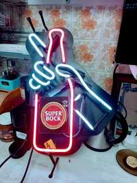 Iluminação de Super Bock raro