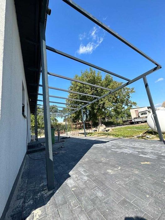 Zadaszenie tarasu, taras, tarasy, altany ogrodowe, altanki z płyty