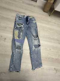 Jeansy bershka rozmiar 38