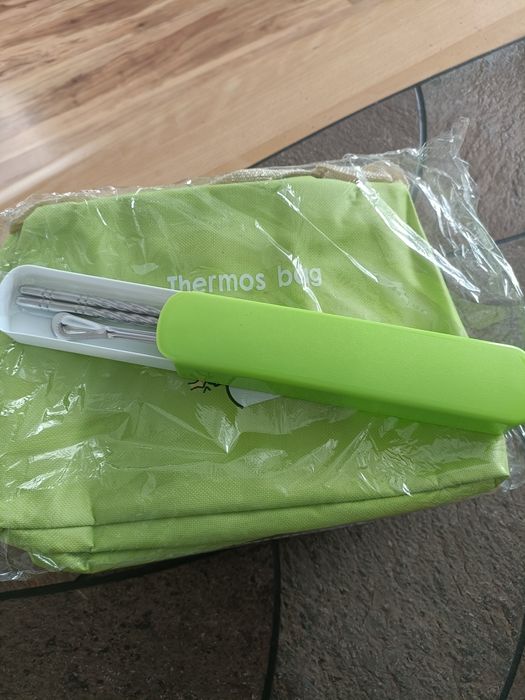 Lunchbox pojemnik sztućce torba