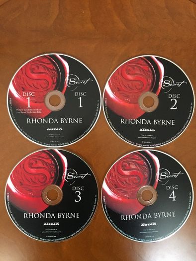 The Secret by Rhonda Byrne - 4 audio CDs