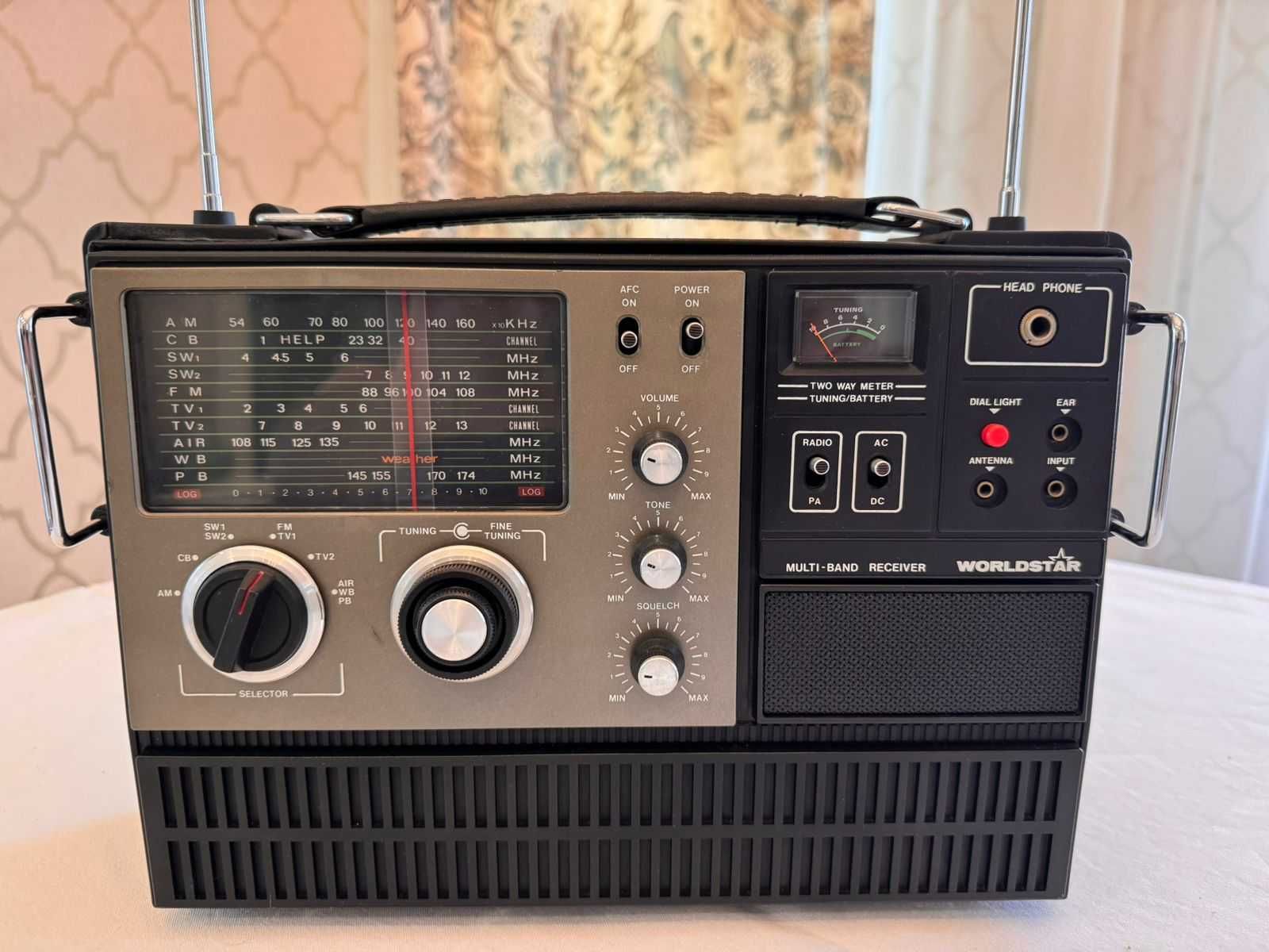 WORLDSTAR Model No. MG-6000 Multiband receiver