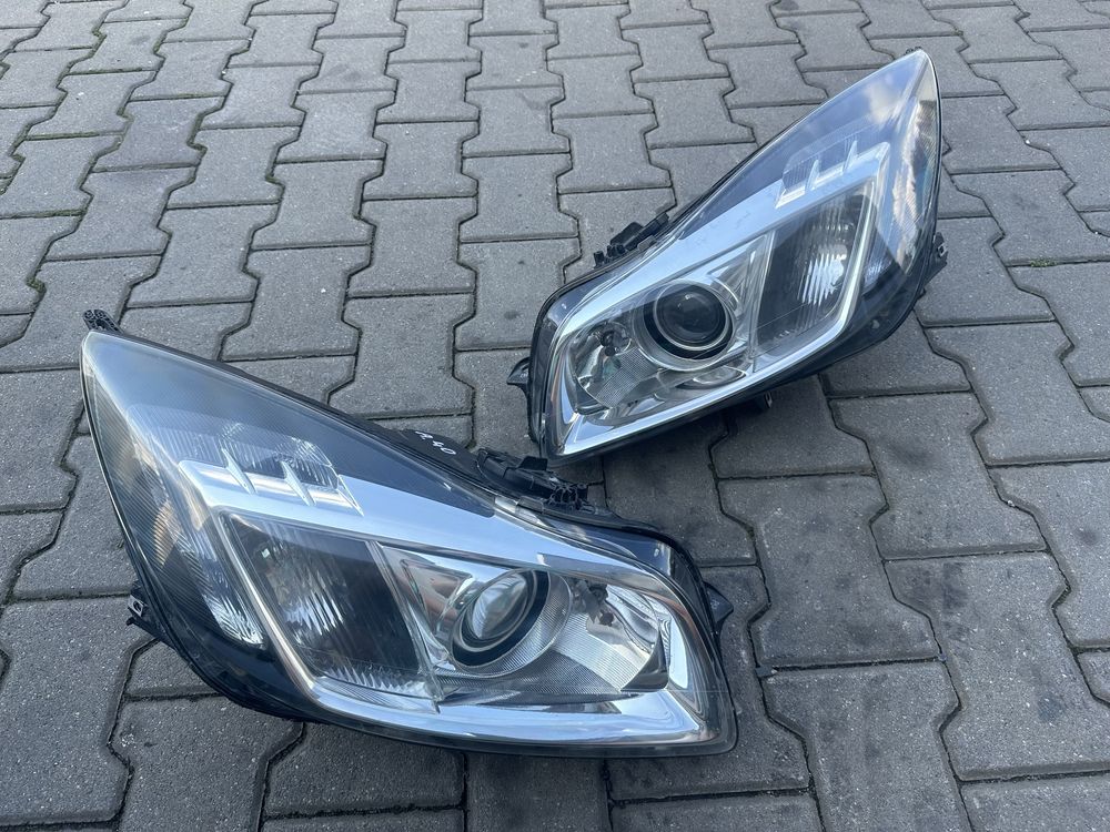 Lampa Prawa Lewa Bi-Xenon LED Skrętny Opel Insignia I A