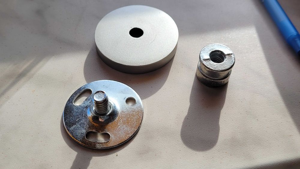 karnisz metalowy  podówjny szary/satynowy/matowy ok. 3m