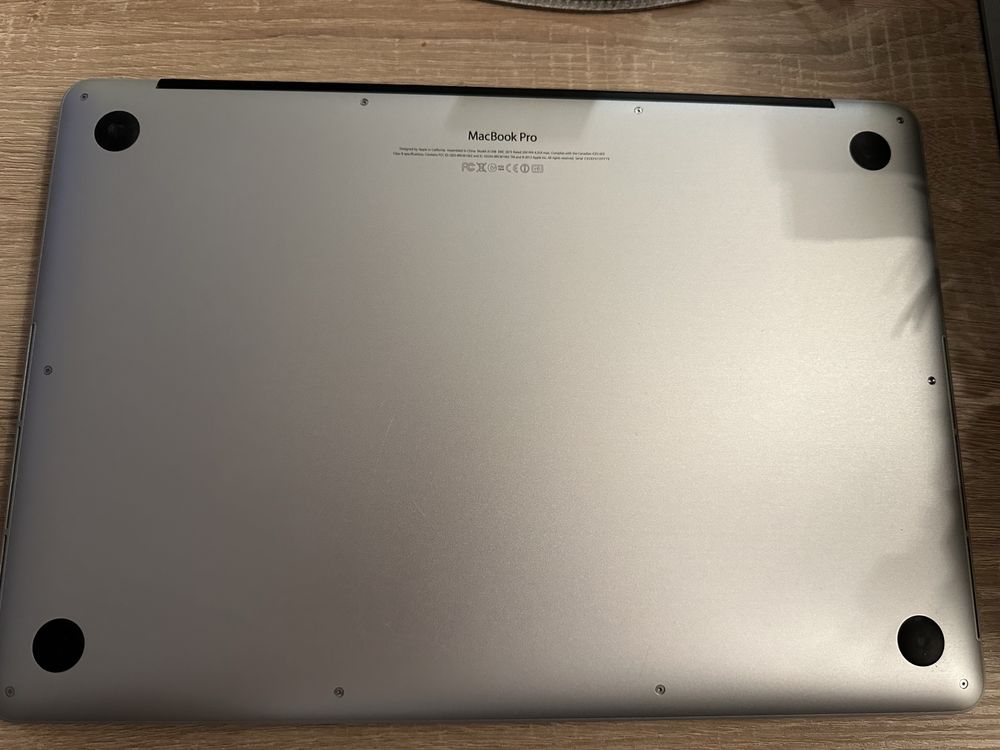 Macbook pro 15.4 mid 2013