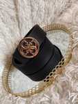 Pasek czarny damski Guess