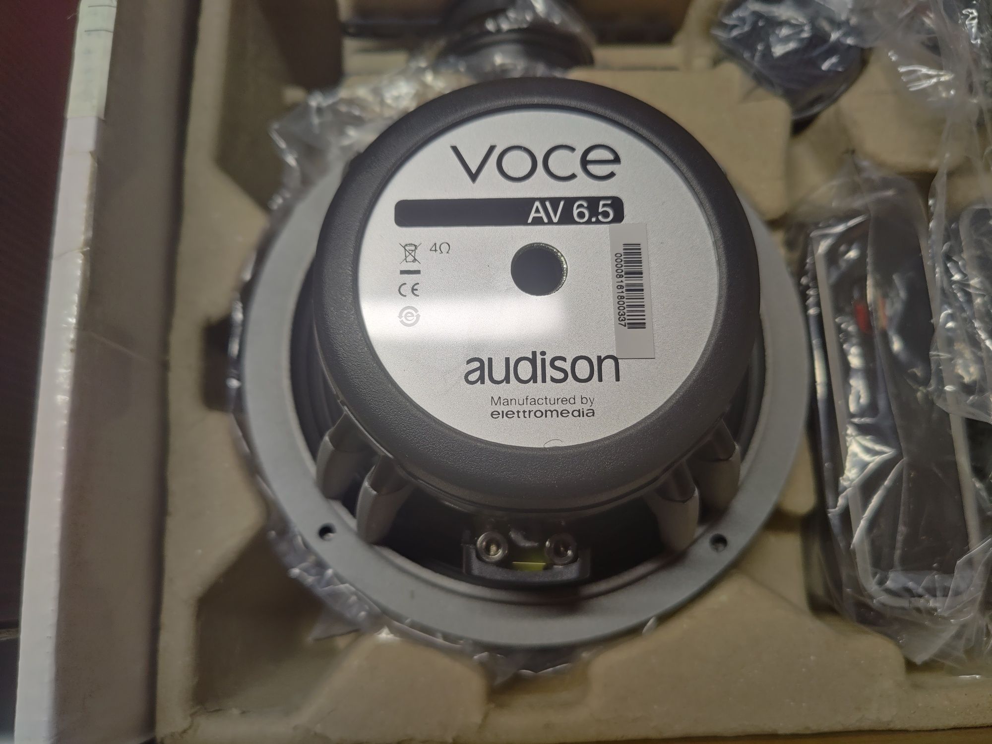 Аудіокомпоненти Audison Voce AV K6