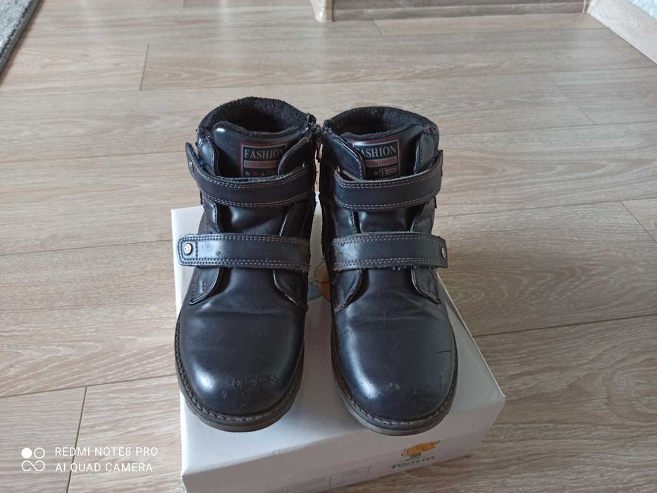 Ботинки зимние TOM. M р.35 мальчик стелька 22,5 см