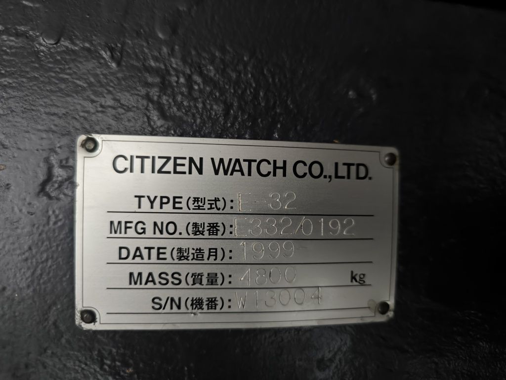 CITIZEN E32 automat tokarski cnc 7 osi