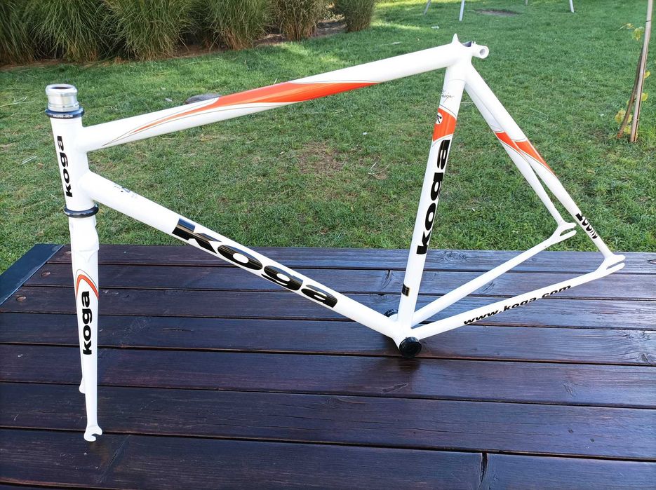 Unikatowy frameset KOGA - rama widelec stery - ostre koło fixie single