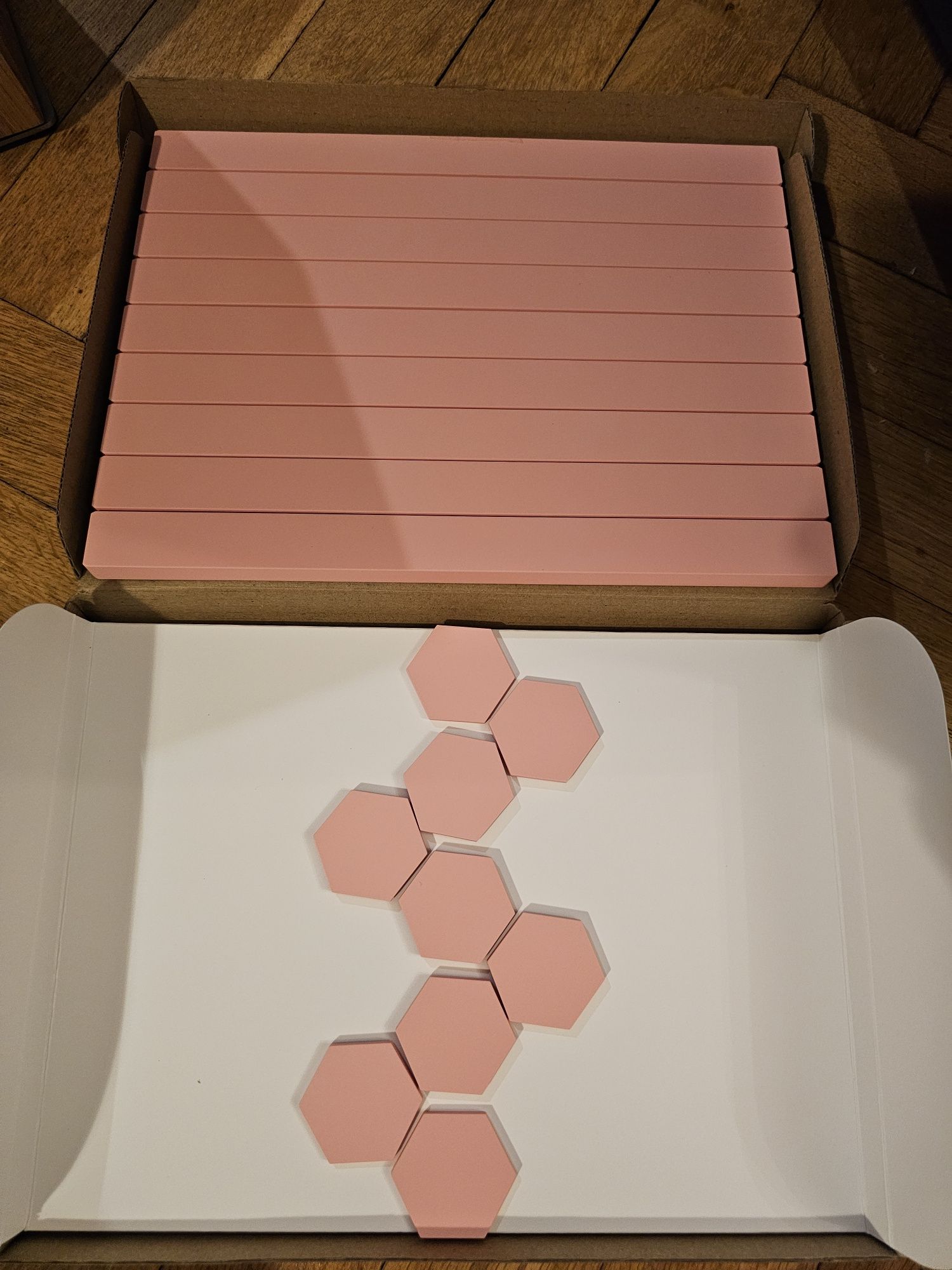 Nanoleaf Lines 9 Listw Świetlnych Starter Kit HomeKit 9szt 60 degrees